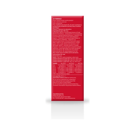 Soria Natural Ferrinat 250ml