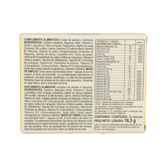 Integralia Vitamins Complex Senior Food Supplement 30 C