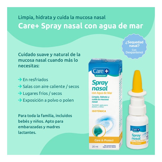 Care+ Spray Nasal À L’Eau De Mer 20ml