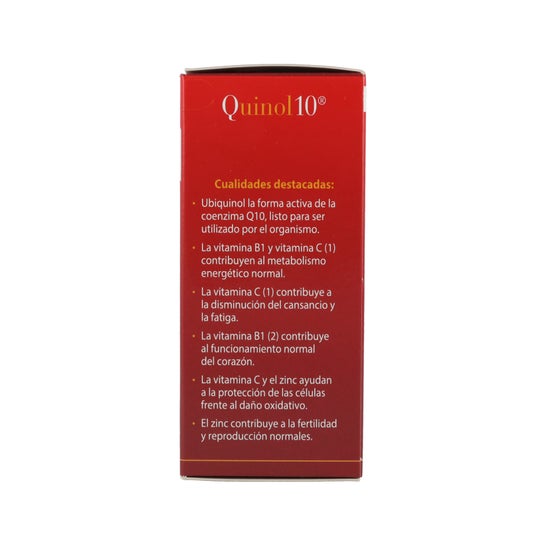 100% Quinol naturel10 60 perles de 100mg