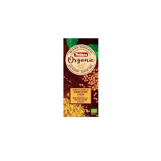 Torras Chocolate Negro Sesamo Polen 100g *