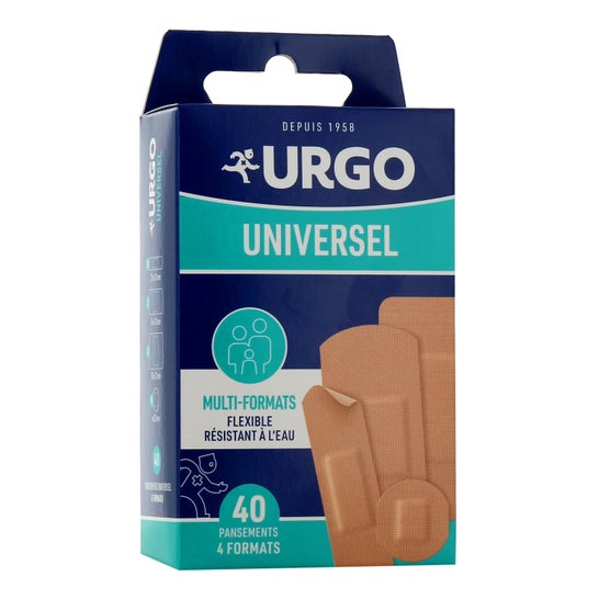 Urgo Universel Multi-Formats Pansements 4 Formats 40 uts