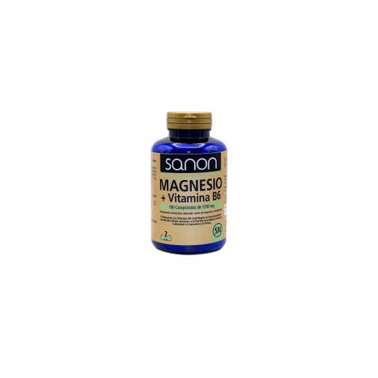 Sanon Magnesio + Vitamina B6 180 Capsules