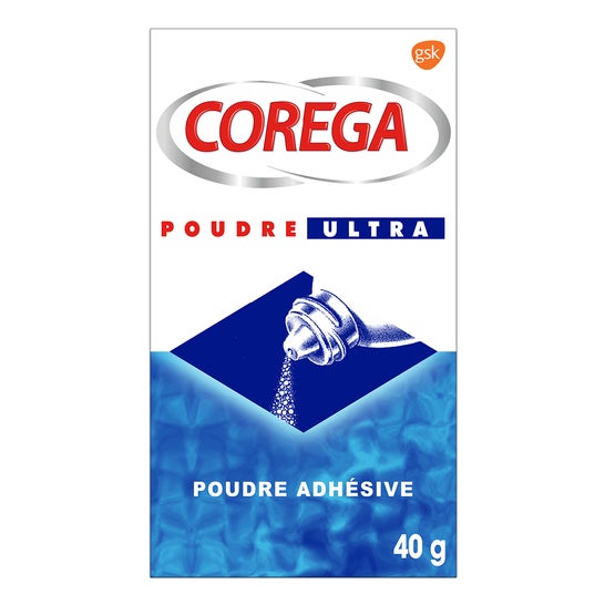 Corega Ultra Poudre Adhésive 40ml