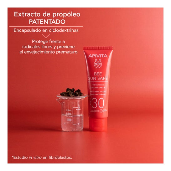 Apivita Bee Sun Safe Hydra Fresh Gel-Crème Visage SPF30 50 ml