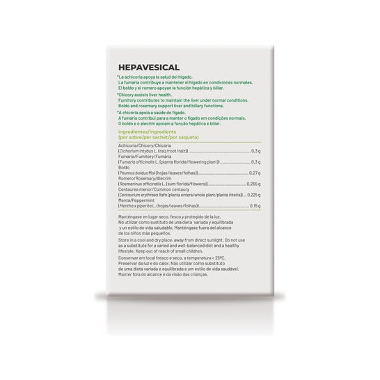 Soria Natural Natusor 01 - Hepavesical 20 filtres