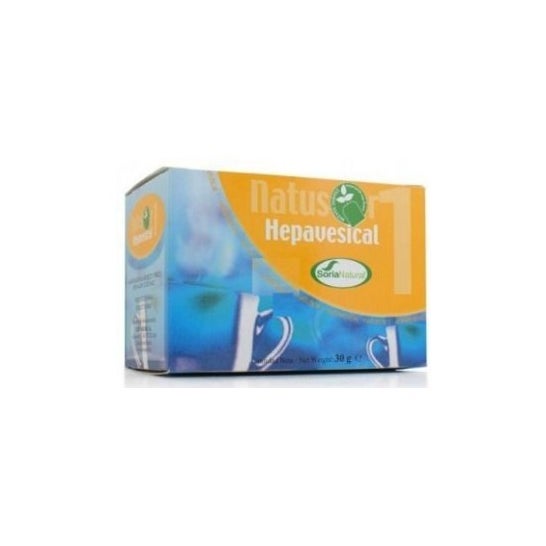 Soria Natural Natusor 01 - Hepavesical 20 filtres