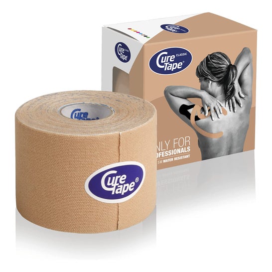 Cure Tape Bandage neuromusculaire naturel 5x5m 1pc
