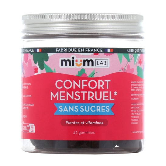 Les Miraculeux Confort Menstruel Sans Sucre Gummies 42uds