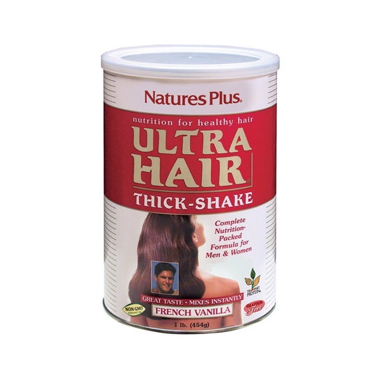 Natures Plus Ultra Hair Thick-Shake French Vanilla 454g