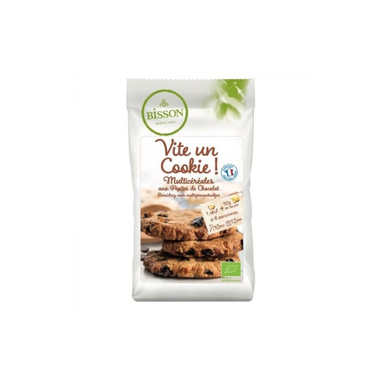 Bisson Vite un Cookie Multicereal avec Pépites de Chocolat 300g