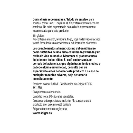 Solgar Cranberry Vitamine C 60 Gélules