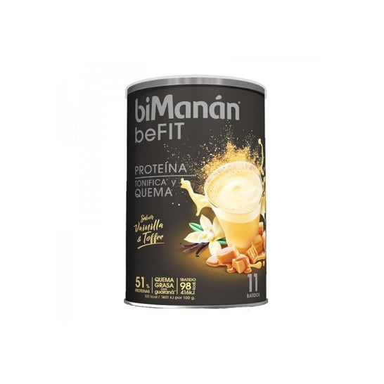 biManán beFit Shake Protéiné Vanille et Toffee 300g