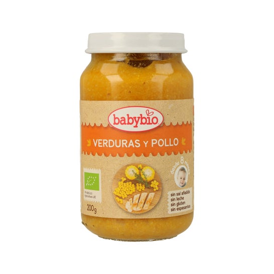 Babybio Végétaux et Poulet BIO 200g
