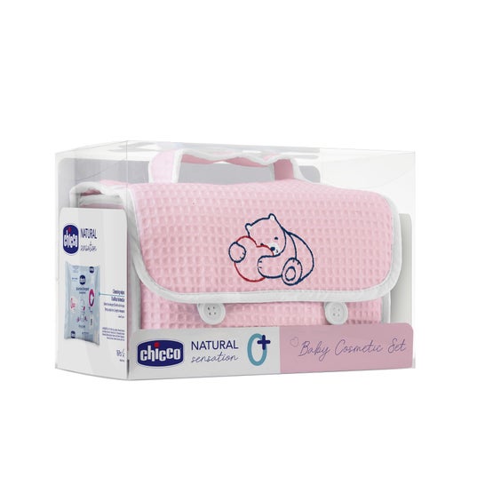 Chicco Natural Sensation Set Piqué Rose