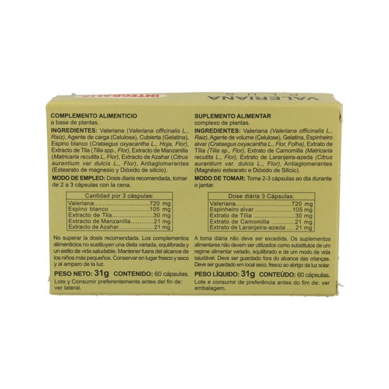 Integralia Valerian Plus 60cap