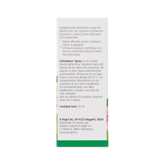 A.Vogel Echinaforce® Spray Maux de Gorge 30 ml
