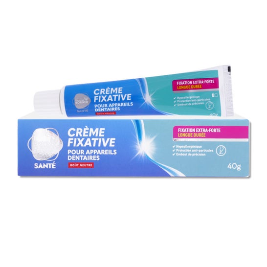 Pharmascience Crème Fixatrice Prothèses Dentaires Neutre 40 g