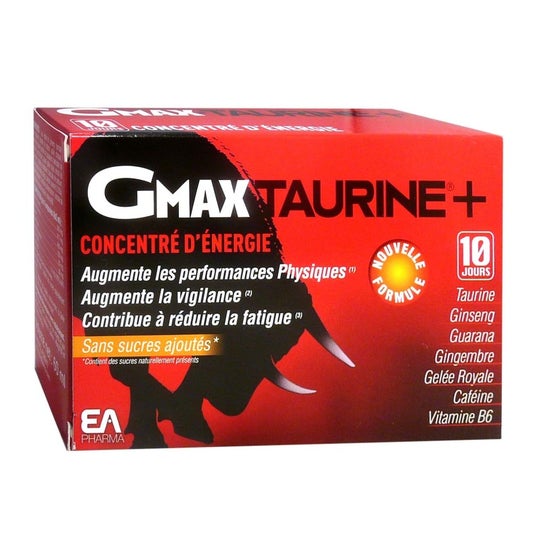 EA Pharma Gmax Taurine 30 ampoules