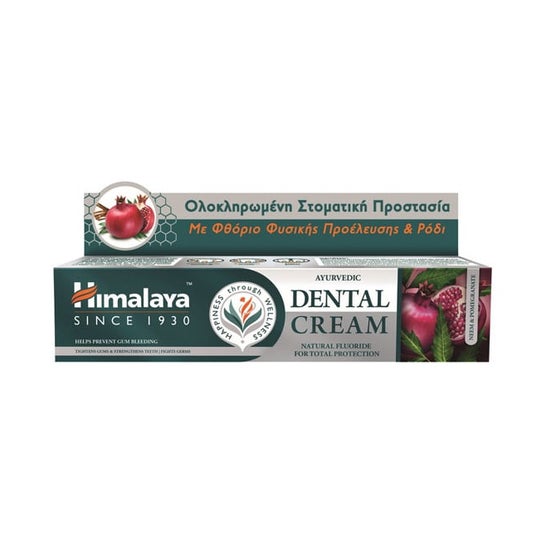 Dentifrice aux herbes de l'Himalaya Ayurveda neem Pomegranate 100g