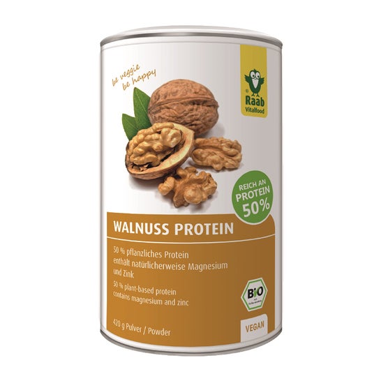 Raab Vitalfood Natural Walnut Protein Bio 420g