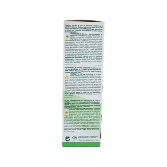 Corpore Sano Tinte Permanente Nº 4 Castaño140ml *