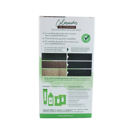 Corpore Sano Tinte Permanente Nº 4 Castaño140ml *
