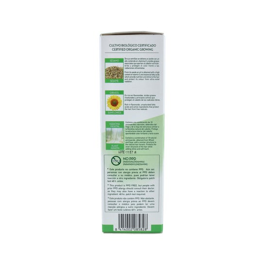 Corpore Sano Tinte Permanente Nº 4 Castaño140ml *