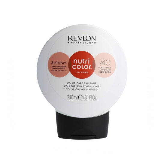 Teinture pour cheveux Revlon Nutri Color N740 240ml