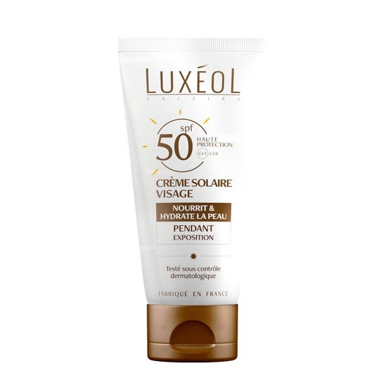 Luxéol Crème Solaire Visage SPF50+ 50ml