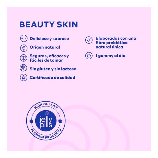 Jelly Pills Beauty Skin Colagen 60 Gummies