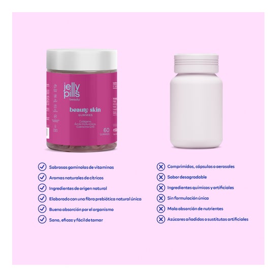 Jelly Pills Beauty Skin Colagen 60 Gummies