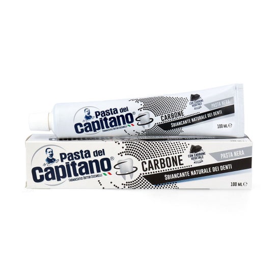 Pasta del Capitano 1905 Dentifrice au Charbon de Bois 100ml