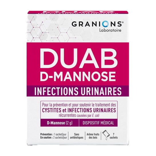 Granions Duab D-Mannose 7 Sachets