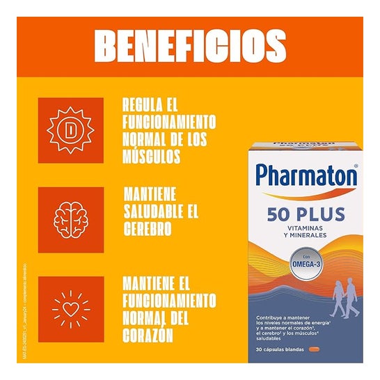 Pharmaton® 50 Plus 120 gélules