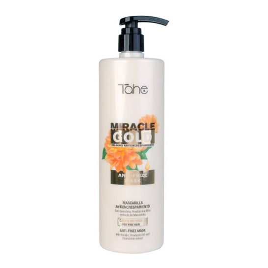 Tahe Miracle Gold Máscara Antifrizz para Cabelo Fino 1000ml
