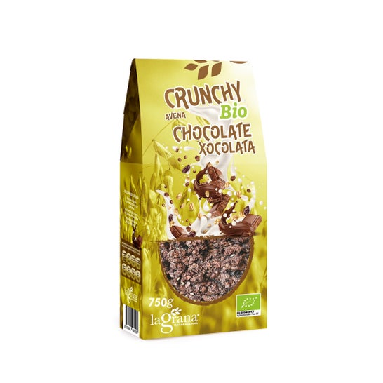 La Grana Crunchy Oatmeal Choco Eco 750g