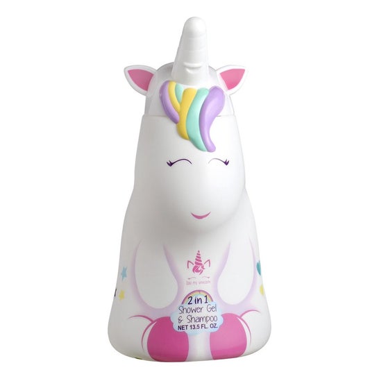 Eau My Unicorn Licorne 2D Shampooing Gel Douche 2 En 1 400ml