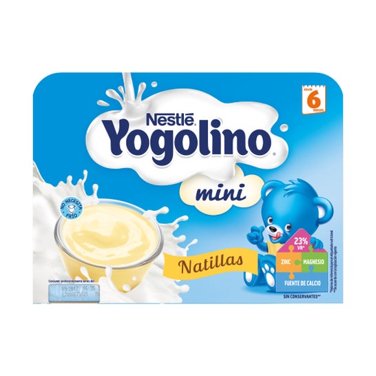 Nestle Iogolino Mini Crème pâtissière 6x60g