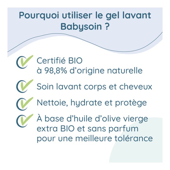 Babysoin Gel Lavant Bébé 2x500ml