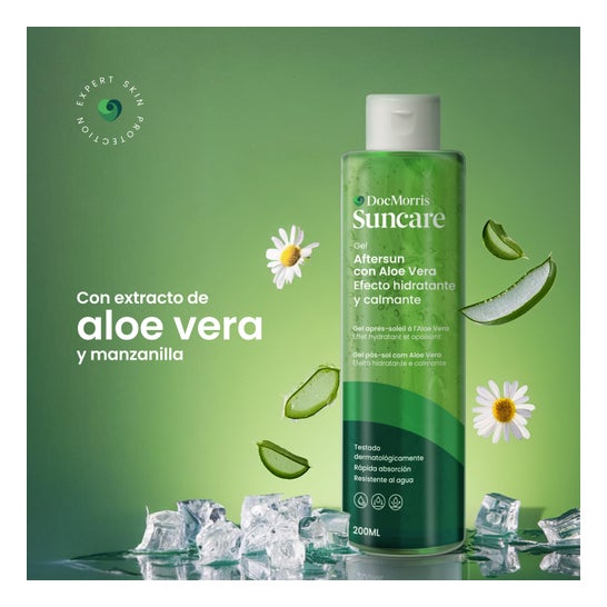 DocMorris Suncare Gel Après-Soleil À L'Aloe Vera 200ml