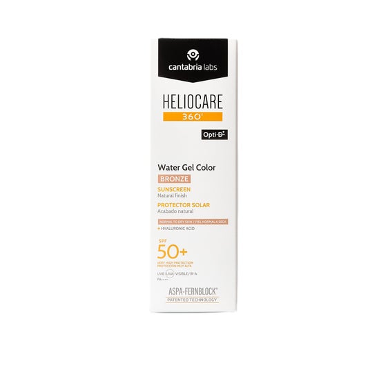 Heliocare 360º Color Water Gel Visage Spf50+ Bronze 50ml