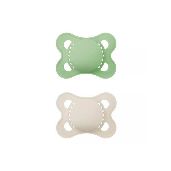 Mam Original Pure Sucette Silicone 2-6M Neutre 2 Unités