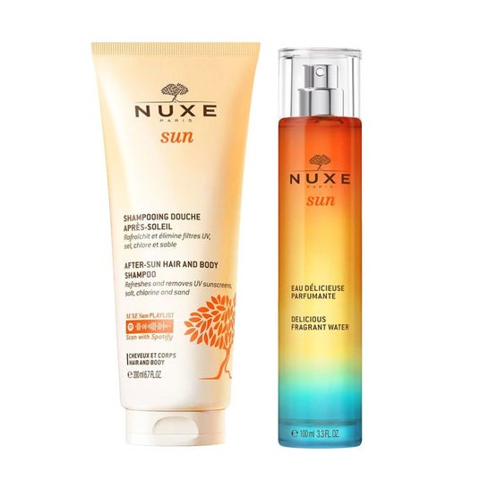 Nuxe Sun Eau Delicieuse Parfumant 100ml + Shampooing Douche Après Soleil 200ml