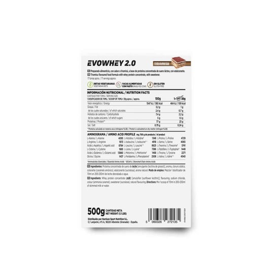 HSN Evowhey Protein Tiramisú 500g