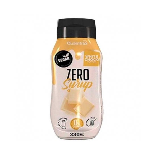 Quamtrax Zero Syrup White Choco Flavor 330ml