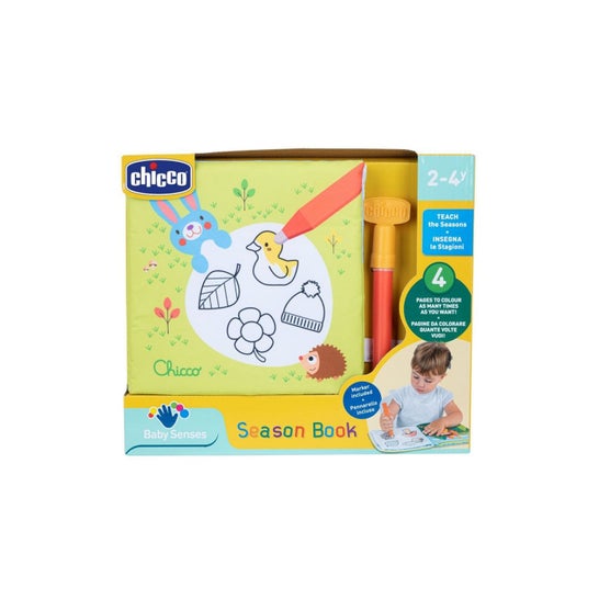 Chicco Jouet Livre Peindre Saisons 2-4 Ans 1 ut