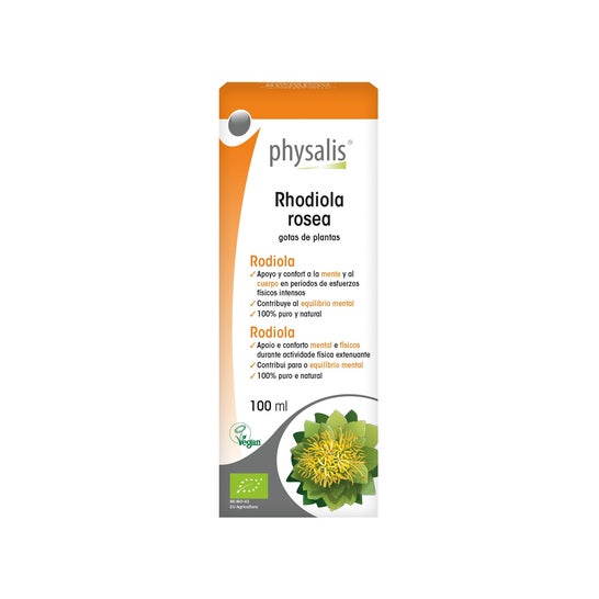 Physalis Rhodiola Rosea Extrait Hydroalcoolique Bio 100ml