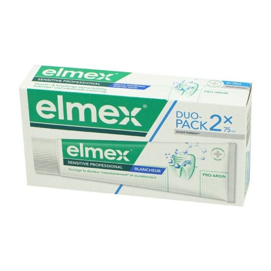 Elmex Dentifrice Sensitive Professional Blancheur 2 x 75 ml