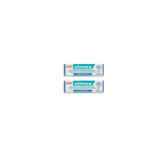 Elmex Dentifrice Sensitive Professional Blancheur 2 x 75 ml